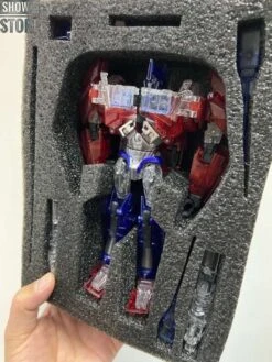 APC Toys APC-001 Attack Prime TFP Optimus Prime Clear Version W/ Black Wheels -MECHA REALM STORE e2f090837f