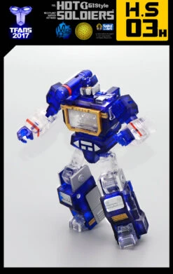 Mech Planet Hot Soldiers HS03H Mini Soundwave Clear Version -MECHA REALM STORE e3ca9e753c