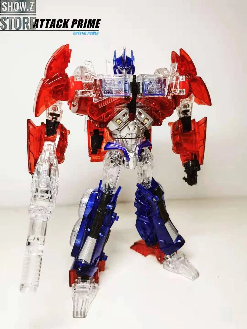 APC Toys APC-001 Attack Prime TFP Optimus Prime Clear Version W/ Clear Wheels 2 APC Toys APC-001 Attack Prime TFP Optimus Prime Clear Version W/ Clear Wheels - Image 2