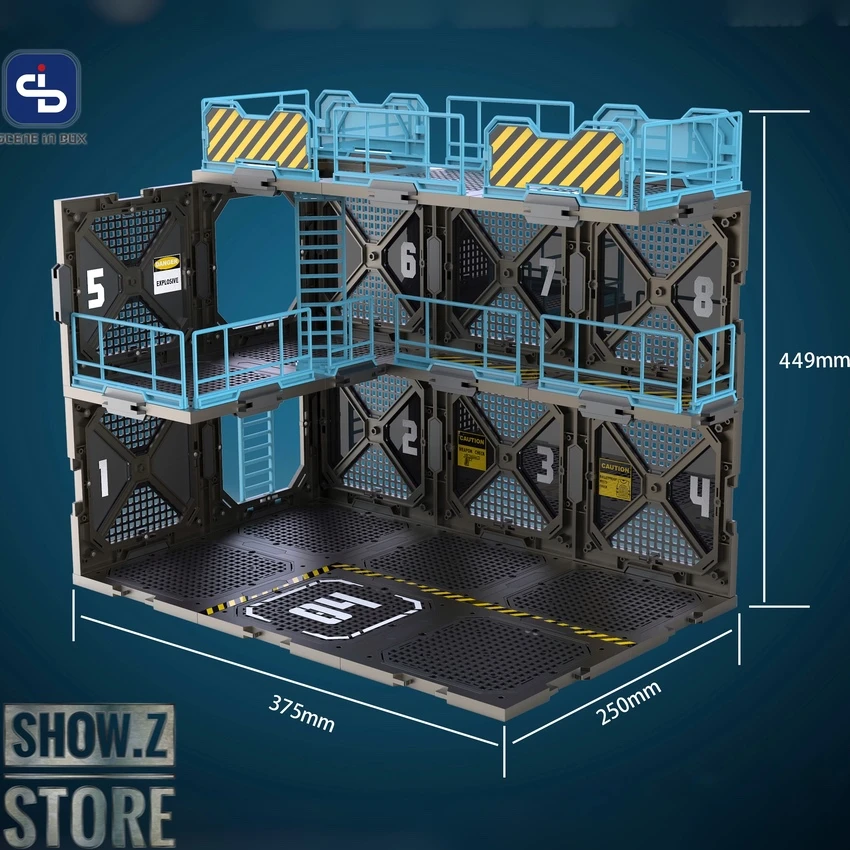 FreshRetro 1/18 1/24 SIB04 Scene In Box Fortifications-B Model Kit 1 FreshRetro 1/18 1/24 SIB04 Scene In Box Fortifications-B Model Kit