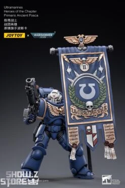 JoyToy Source 1/18 Warhammer 40K Ultramarines Heroes Of The Chapter Primaris Ancient Posca -MECHA REALM STORE e46da0aa21