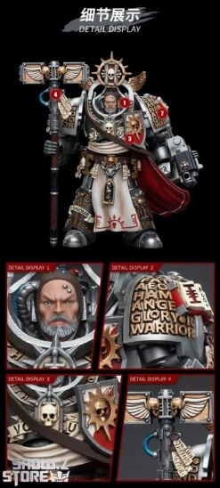 JoyToy Source 1/18 Warhammer 40K Grey Knights Grand Master Voldus 27 JoyToy Source 1/18 Warhammer 40K Grey Knights Grand Master Voldus -MECHA REALM STORE e780b9446d