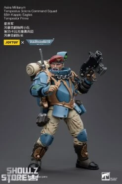 JoyToy Source 1/18 Warhammer 40K Astra Militarum Tempestus Scions Command Squad 55th Kappic Eagles Tempestor Prime -MECHA REALM STORE ead0cc1bb3