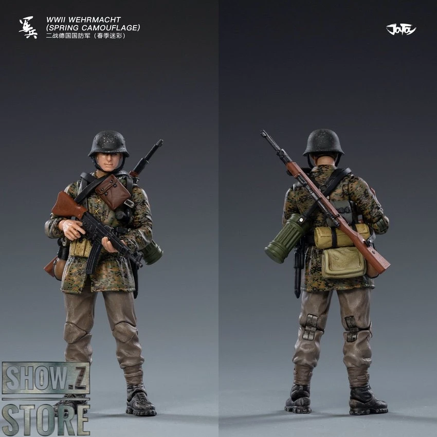 JoyToy Source 1/18 WWII German Wehrmacht Spring & Autumn Camouflage Set Of 7 5 JoyToy Source 1/18 WWII German Wehrmacht Spring & Autumn Camouflage Set Of 7 - Image 5