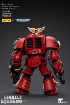 JoyToy Source 1/18 Warhammer 40K Blood Angels Assault Terminators Brother Nassio -MECHA REALM STORE ec2cdb50ec