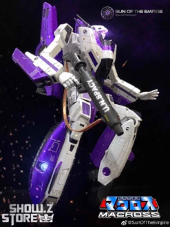KitzConcept 1/72 Macross VF-1S God Of Flame Purple Limited Edition W/ Fast Pack Armor -MECHA REALM STORE ec2d88bfef