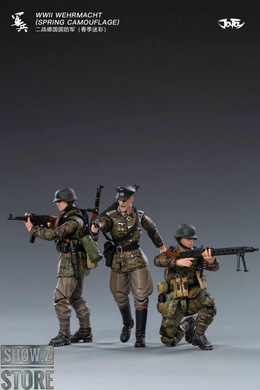JoyToy Source 1/18 WWII German Wehrmacht Spring & Autumn Camouflage Set Of 7 10 JoyToy Source 1/18 WWII German Wehrmacht Spring & Autumn Camouflage Set Of 7 - Image 10