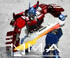 Movable & Metal Arts IDW Optimus Prime W/ Bike -MECHA REALM STORE ef1f70e124