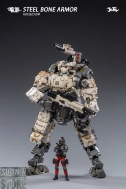 JoyToy Source 1/24 Steel Bone W/ Pilot 2nd White Version -MECHA REALM STORE f0f273c46f
