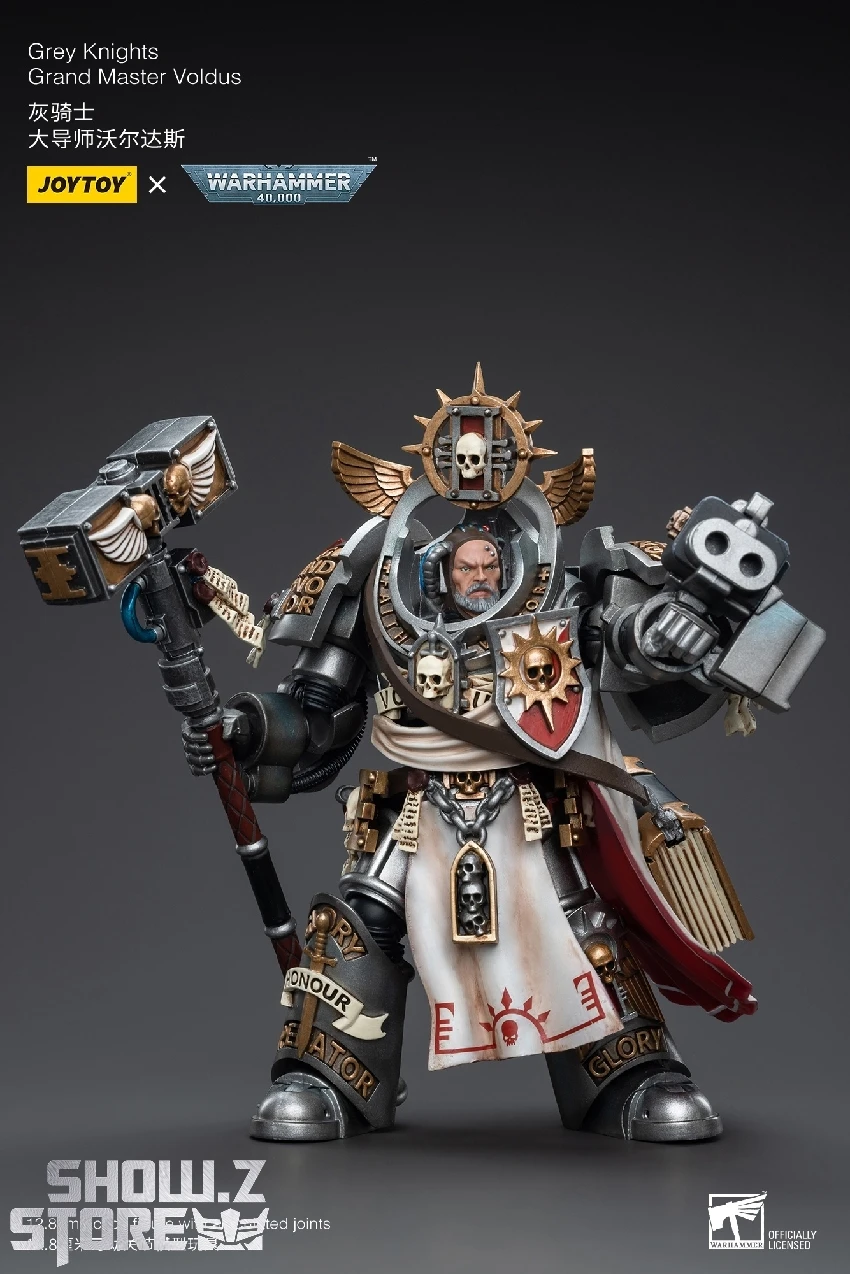 JoyToy Source 1/18 Warhammer 40K Grey Knights Grand Master Voldus 5 JoyToy Source 1/18 Warhammer 40K Grey Knights Grand Master Voldus - Image 5