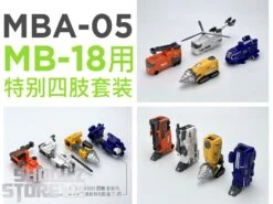 FansHobby MasterBuilder MBA-05 Additional Limbs Set For MB-18 Energy Commander -MECHA REALM STORE f2330d1657