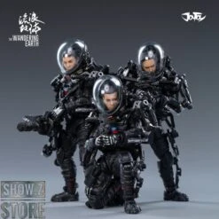 JoyToy Source The Wandering Earth United Earth Government China Rescue Team Set Of 3