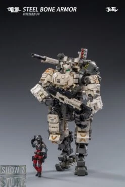 JoyToy Source 1/24 Steel Bone W/ Pilot 2nd White Version -MECHA REALM STORE f40f970000