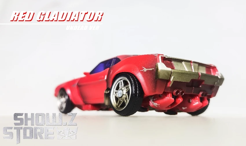 APC Toys Red Gladiator TFP Cliffjumper Zombie Version 4 APC Toys Red Gladiator TFP Cliffjumper Zombie Version - Image 4