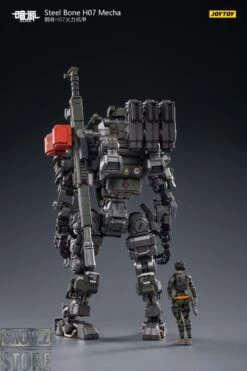 JoyToy Source 1/24 H07 Steel Bone Firepower Mecha Olive Version W/ Pilot -MECHA REALM STORE f7a82688fe