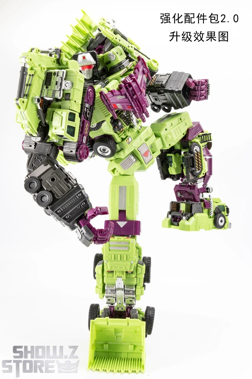 Jinbao Upgrade Kits For Devastator Gravity Builder Green Version 5 Jinbao Upgrade Kits For Devastator Gravity Builder Green Version - Image 5