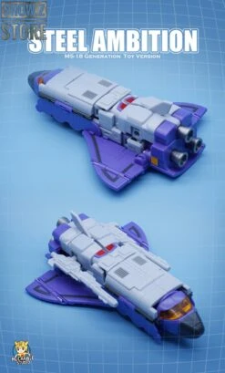 MechFansToys MS-18 Steel Ambition Astrotrain Generation Toy Version -MECHA REALM STORE f985c5feb9