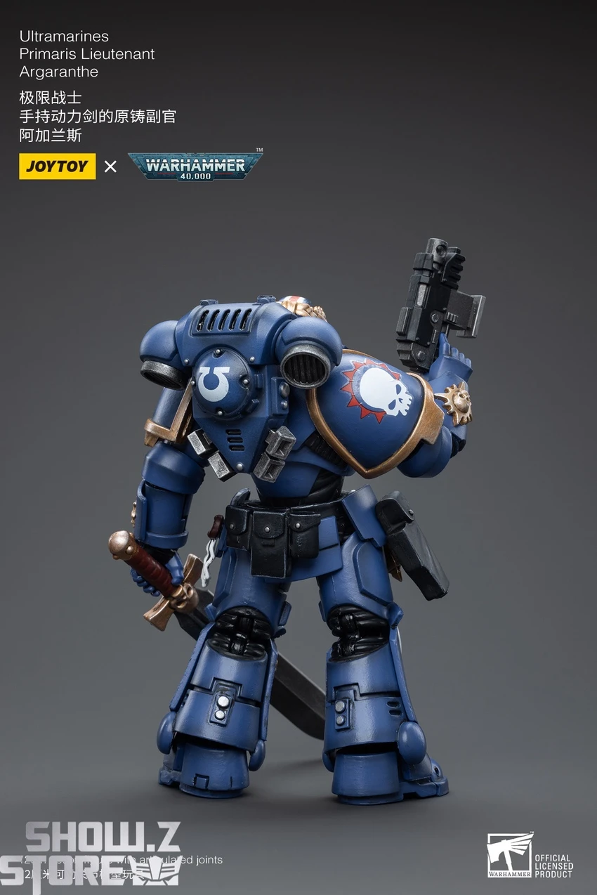 JoyToy Source 1/18 Warhammer 40K Ultramarines Primaris Lieutenant Argaranthe 6 JoyToy Source 1/18 Warhammer 40K Ultramarines Primaris Lieutenant Argaranthe - Image 6