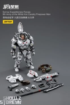 JoyToy Source 1/18 Sorrow Expeditionary Forces 9th Army Of The White Iron Cavalry Firepower Man -MECHA REALM STORE fb75d2b46f