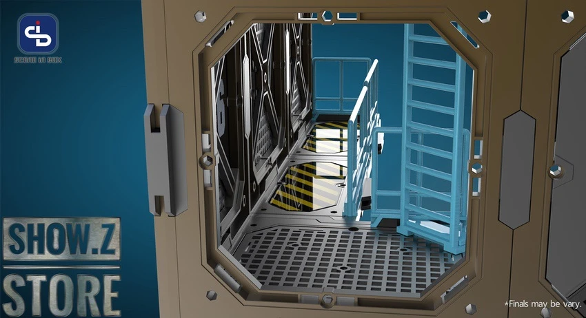 FreshRetro 1/18 1/24 SIB04 Scene In Box Fortifications-B Model Kit 5 FreshRetro 1/18 1/24 SIB04 Scene In Box Fortifications-B Model Kit - Image 5