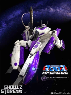 KitzConcept 1/72 Macross VF-1S God Of Flame Purple Limited Edition W/ Fast Pack Armor -MECHA REALM STORE fe55284d0a