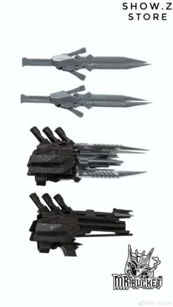 Mr-Bucket MR-02 Weapons Upgrade Kit Unique Toys UT R-01 Peru Kill AOE Lockdown -MECHA REALM STORE ff8364b06d